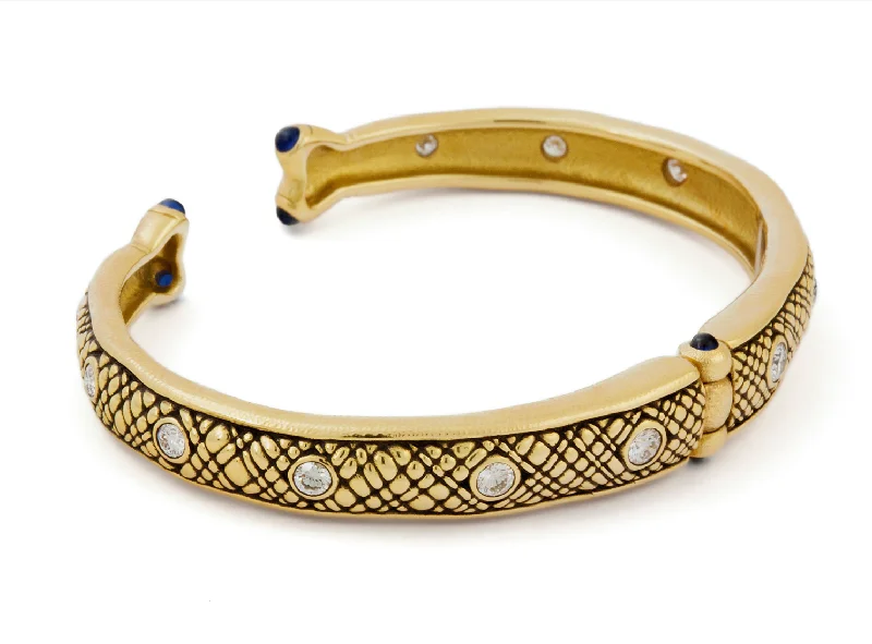 Narrow-tier bracelet-Alex Sepkus Fishtail Spring Bangle - B-20