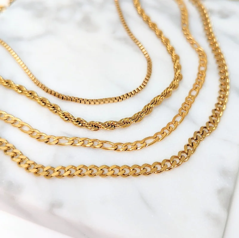 Frayed edge necklace-Gold Chain Bar