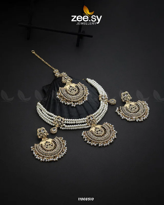 Droplet necklace-NECKLACE-0987