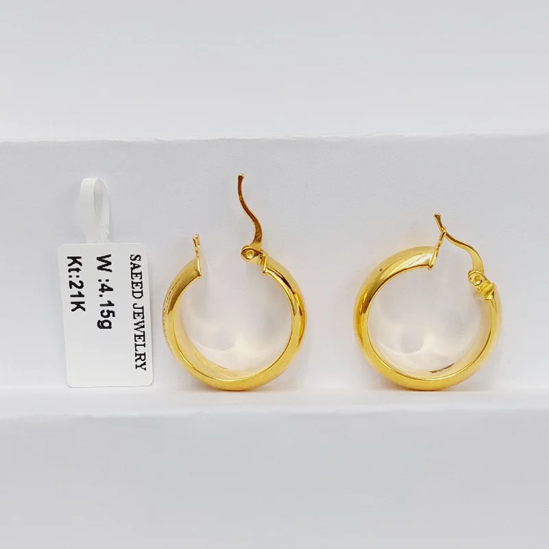 Rising bar earrings-Hoop Earrings