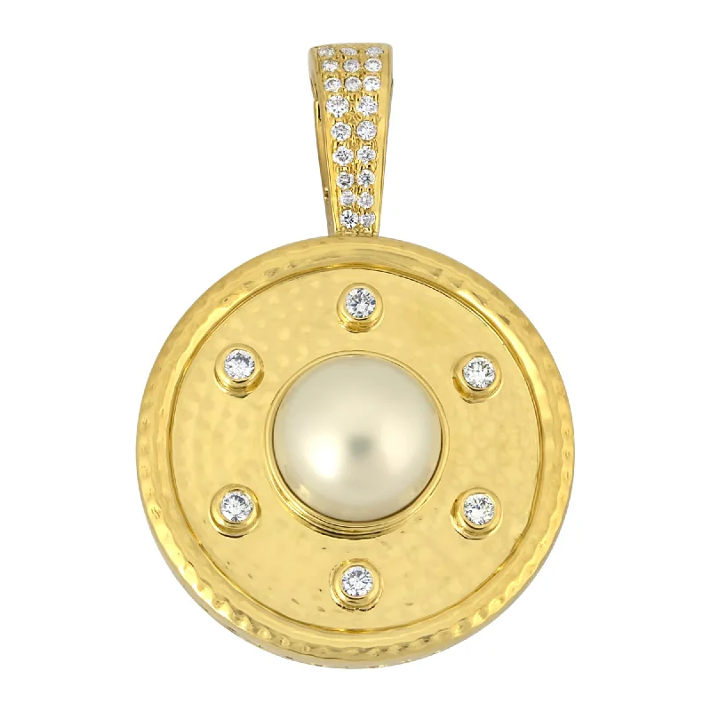 Pendant - South Sea Pearl And Diamond